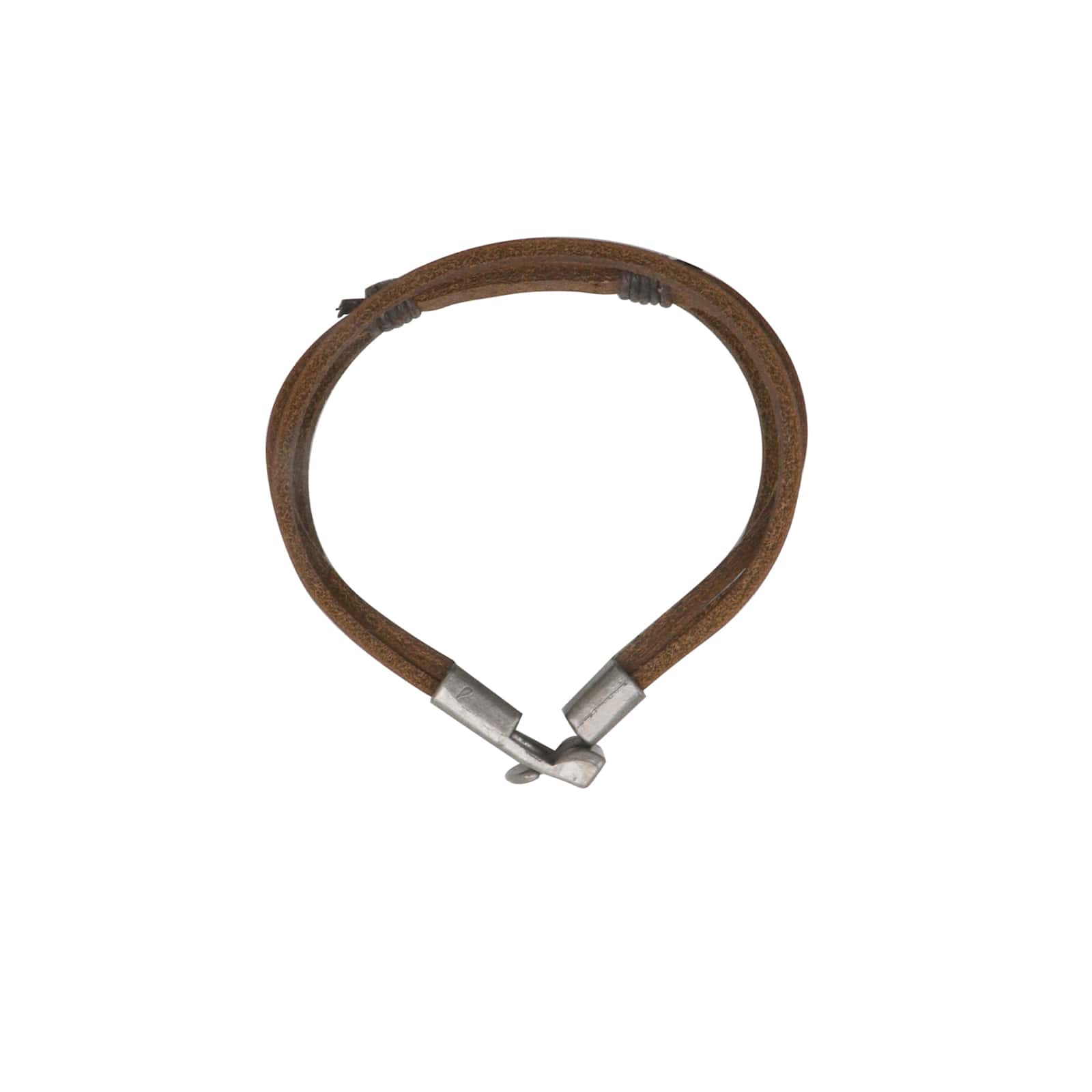 Asher Infinity Multi-Strand Brown Men's Bracelet