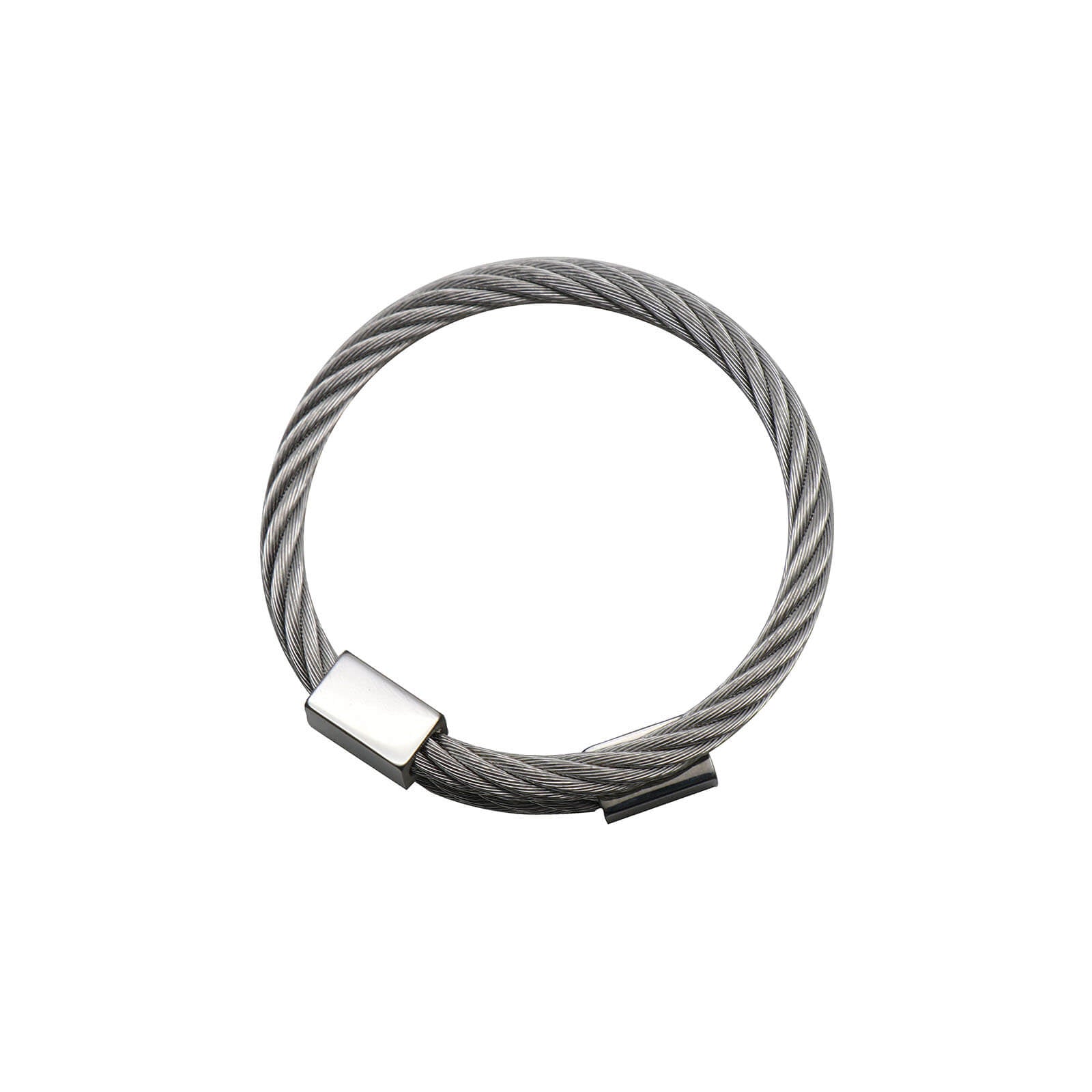 Silver Twisted Men's Kada