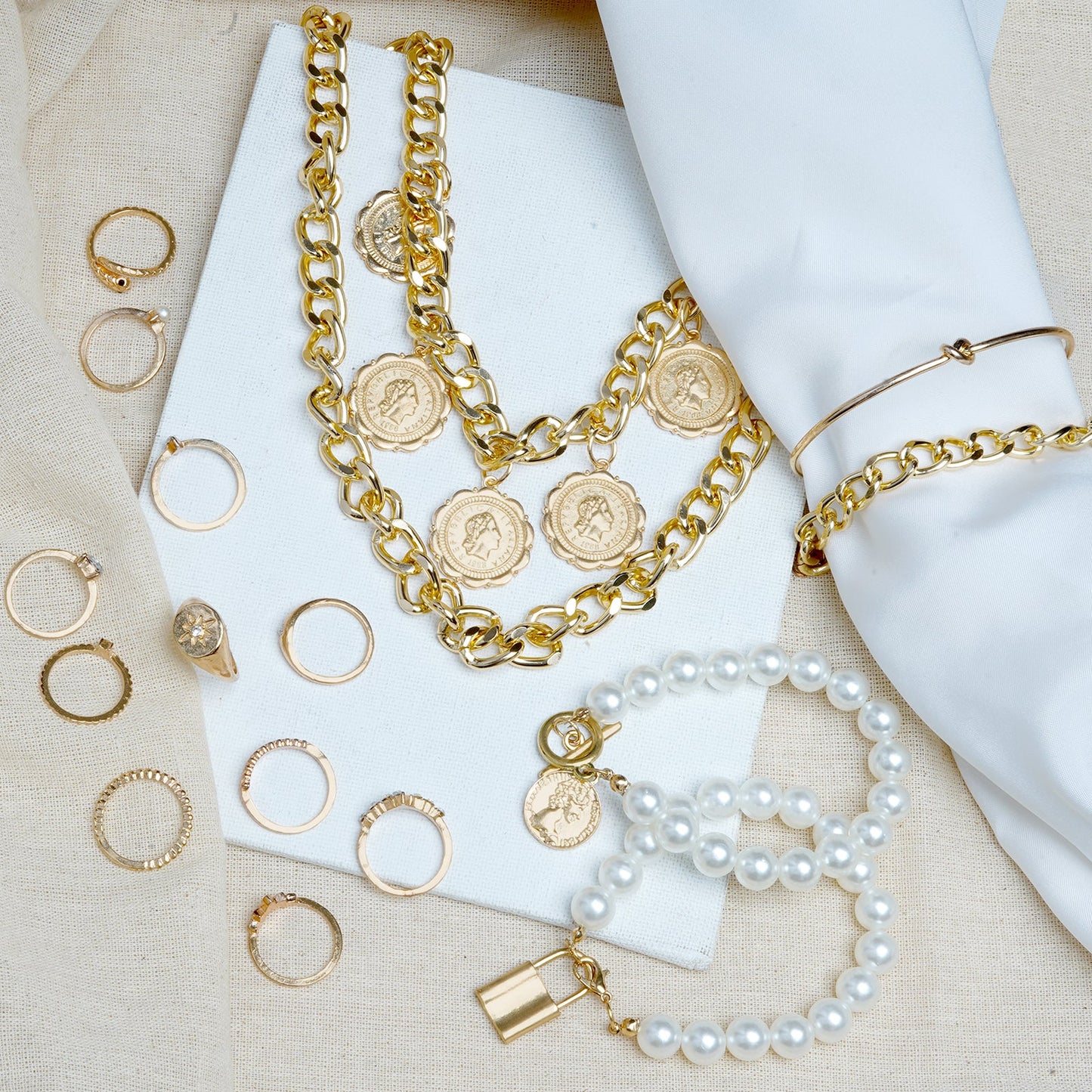 Merlot Glow Jewelry Set
