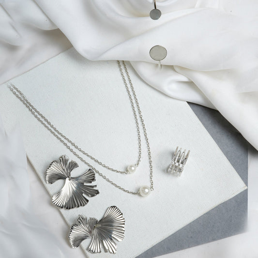 Metallic Shimmer Jewelry Set