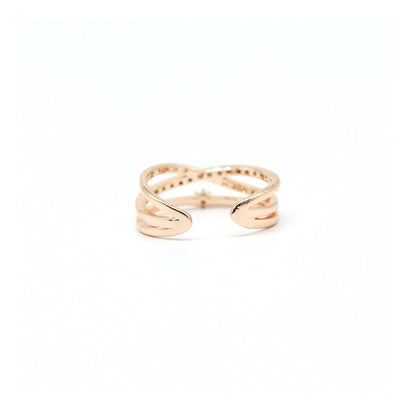 Rose Gold Heart Jewelry Set
