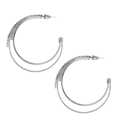 Silver Tassle Jewelry Set