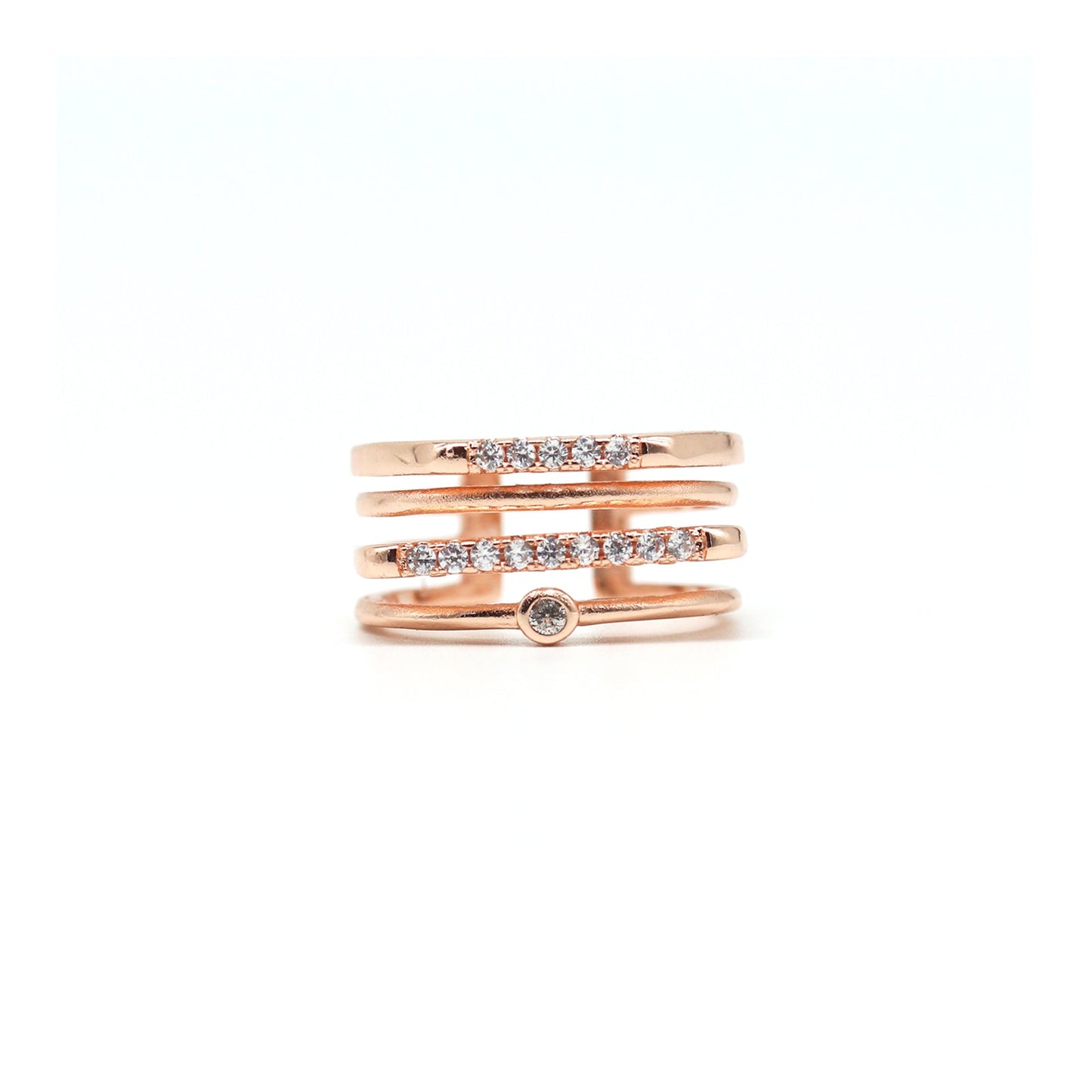 Sunshine Star Rose Gold Jewelry Set
