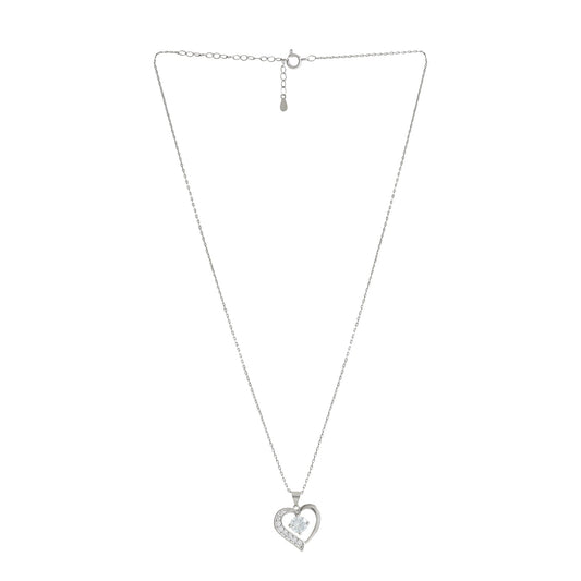 Silver Glitz Jewelry Set