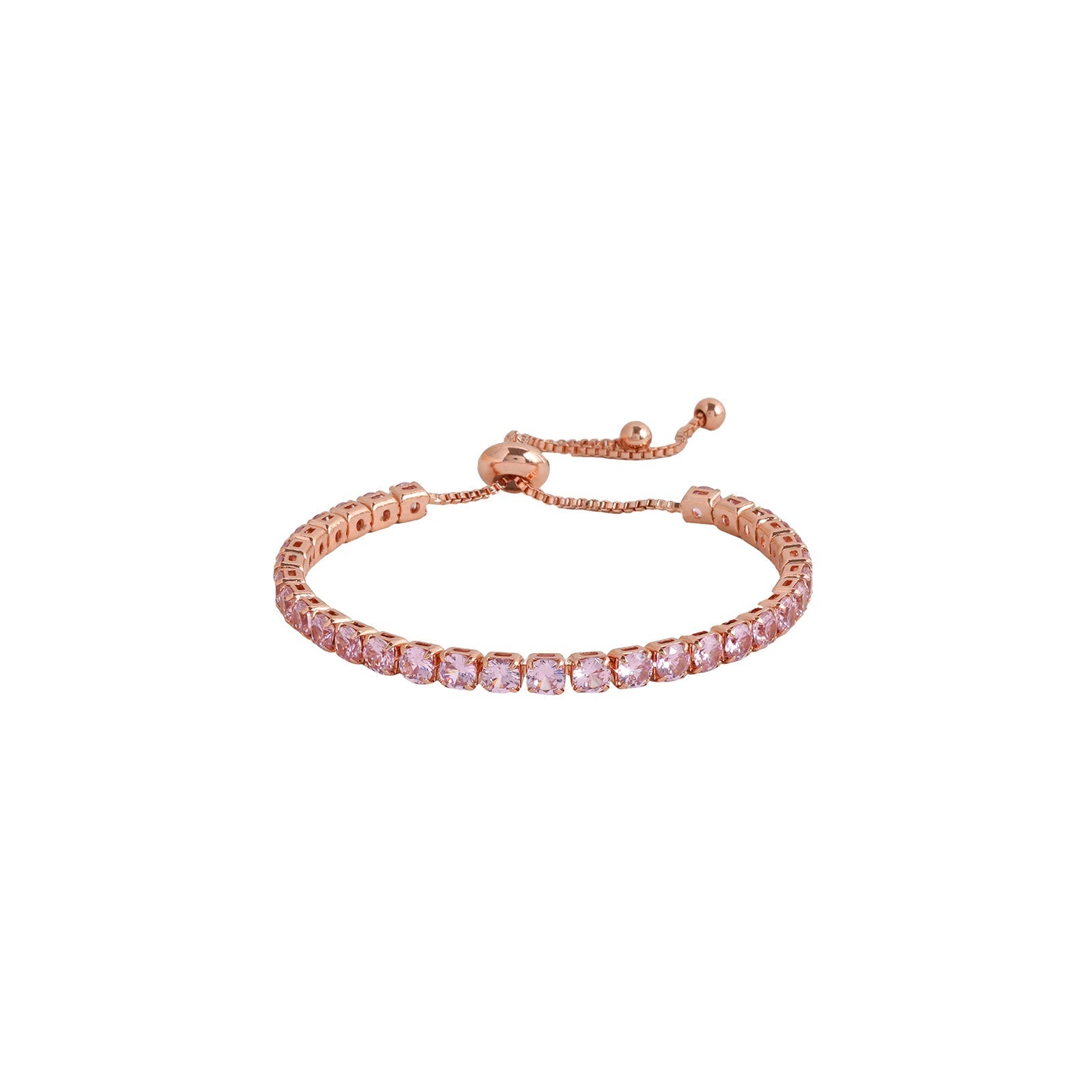Pink Crepe Jewelry Set