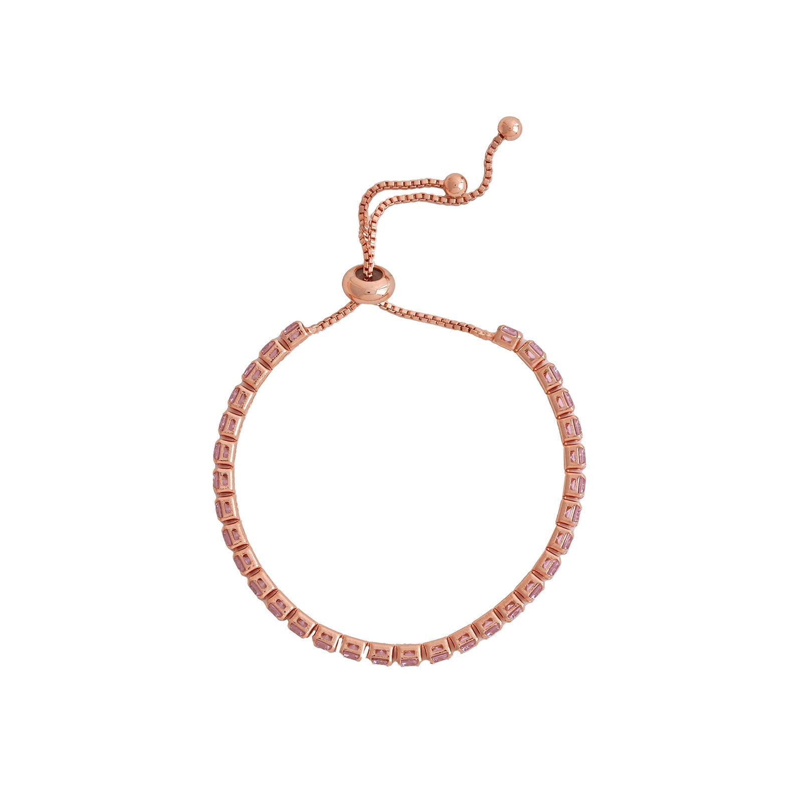 Pink Crepe Jewelry Set