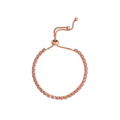 Pink Crepe Jewelry Set