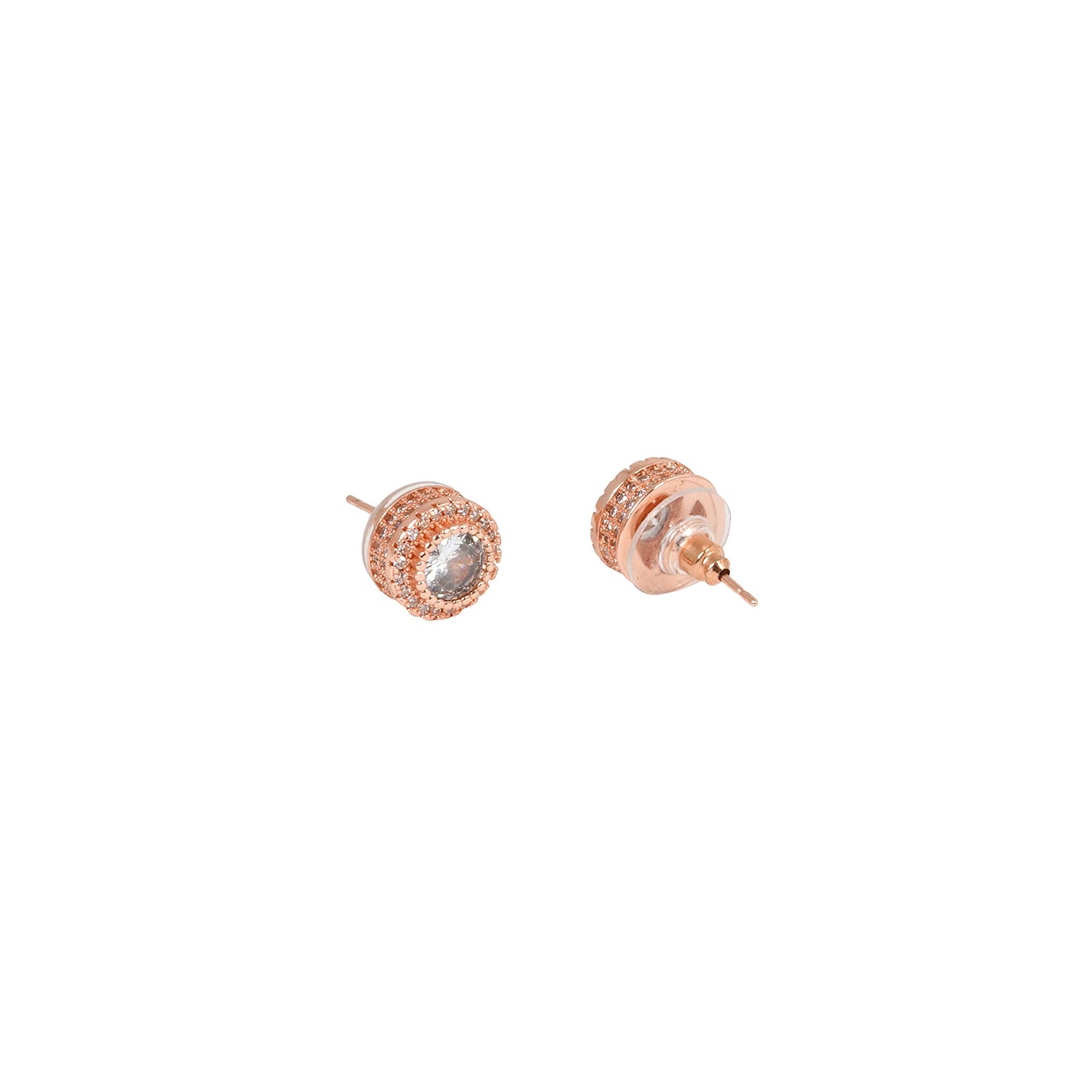 Pink Crepe Jewelry Set
