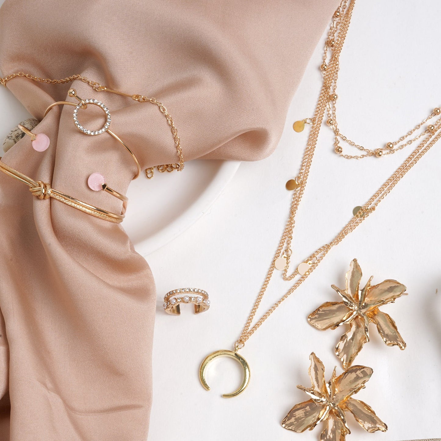 Calla Lily Jewellery Set