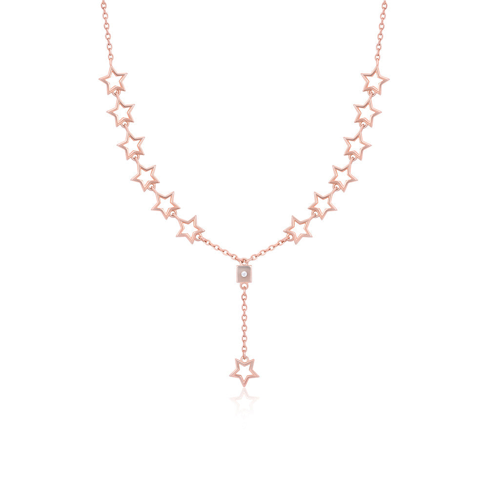 Stellar Rose Gold Necklace