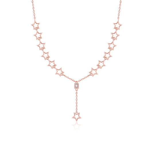 Stellar Rose Gold Necklace