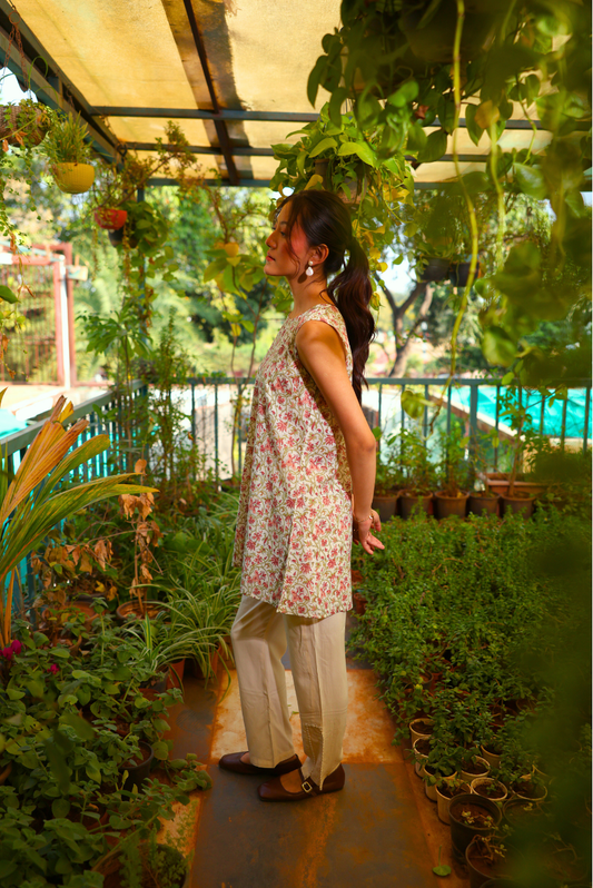 MIA RUST COTTON TOP