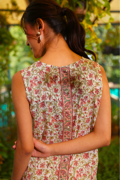 MIA RUST COTTON TOP