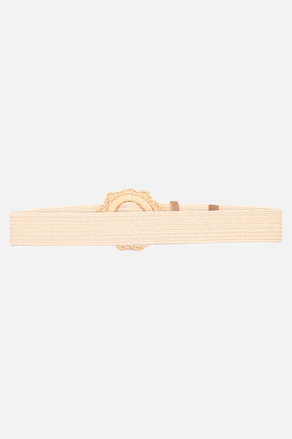 Braided Buckle Elastic Belt
