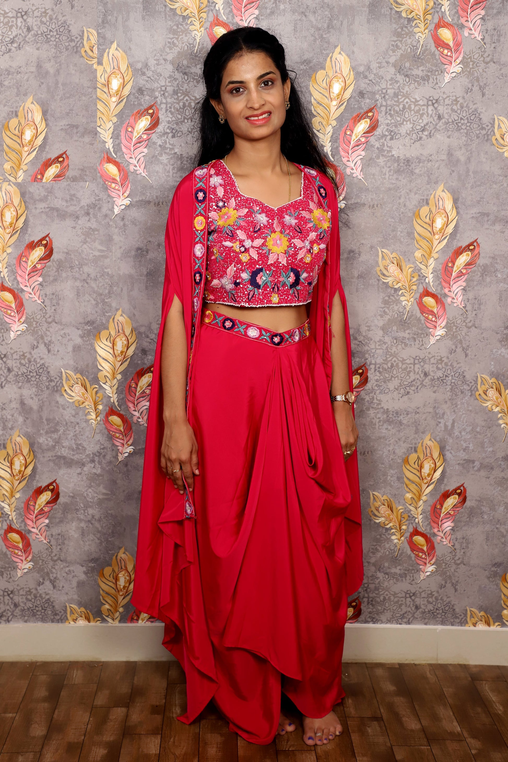 Pink Scheme With A Contemporary Design Kurti For Women & Girls