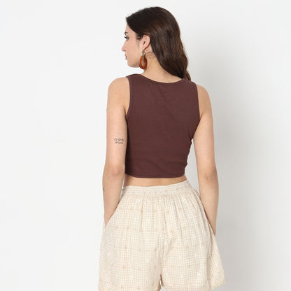 Fitted Solid Top