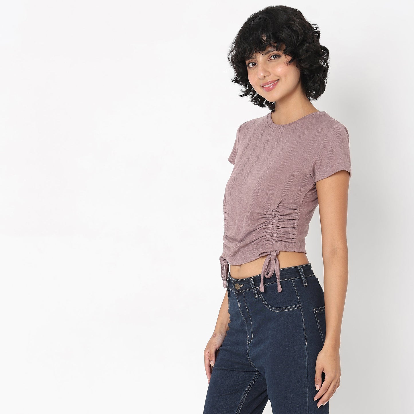 Slim Fit Structured T-Shirt