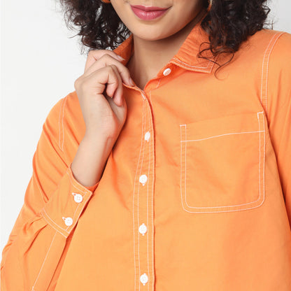 Regular Fit Solid Top