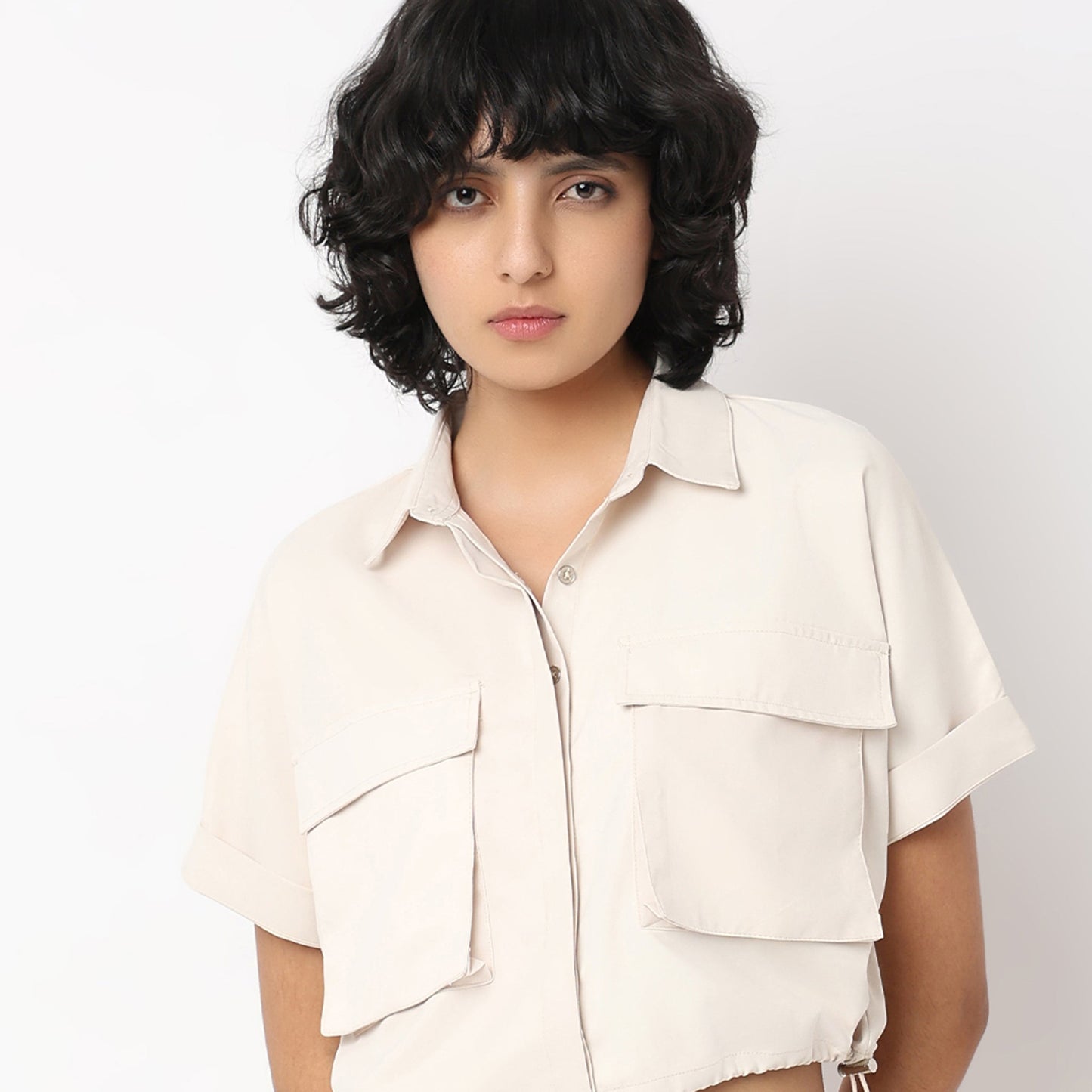 Regular Fit Solid Shirt
