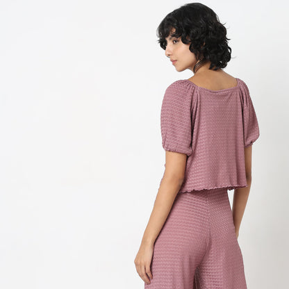 Relaxed Fit Solid Shirt