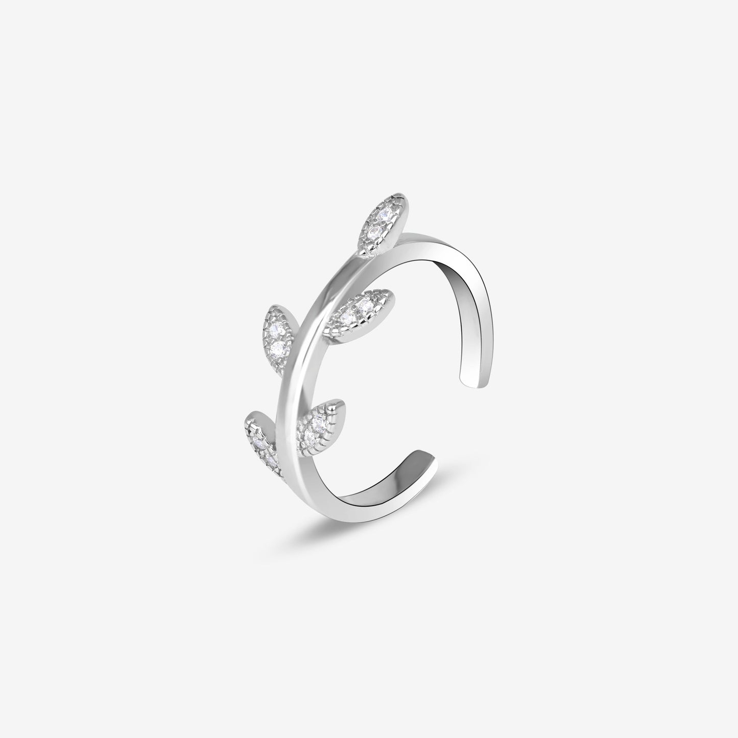 silver toe ring