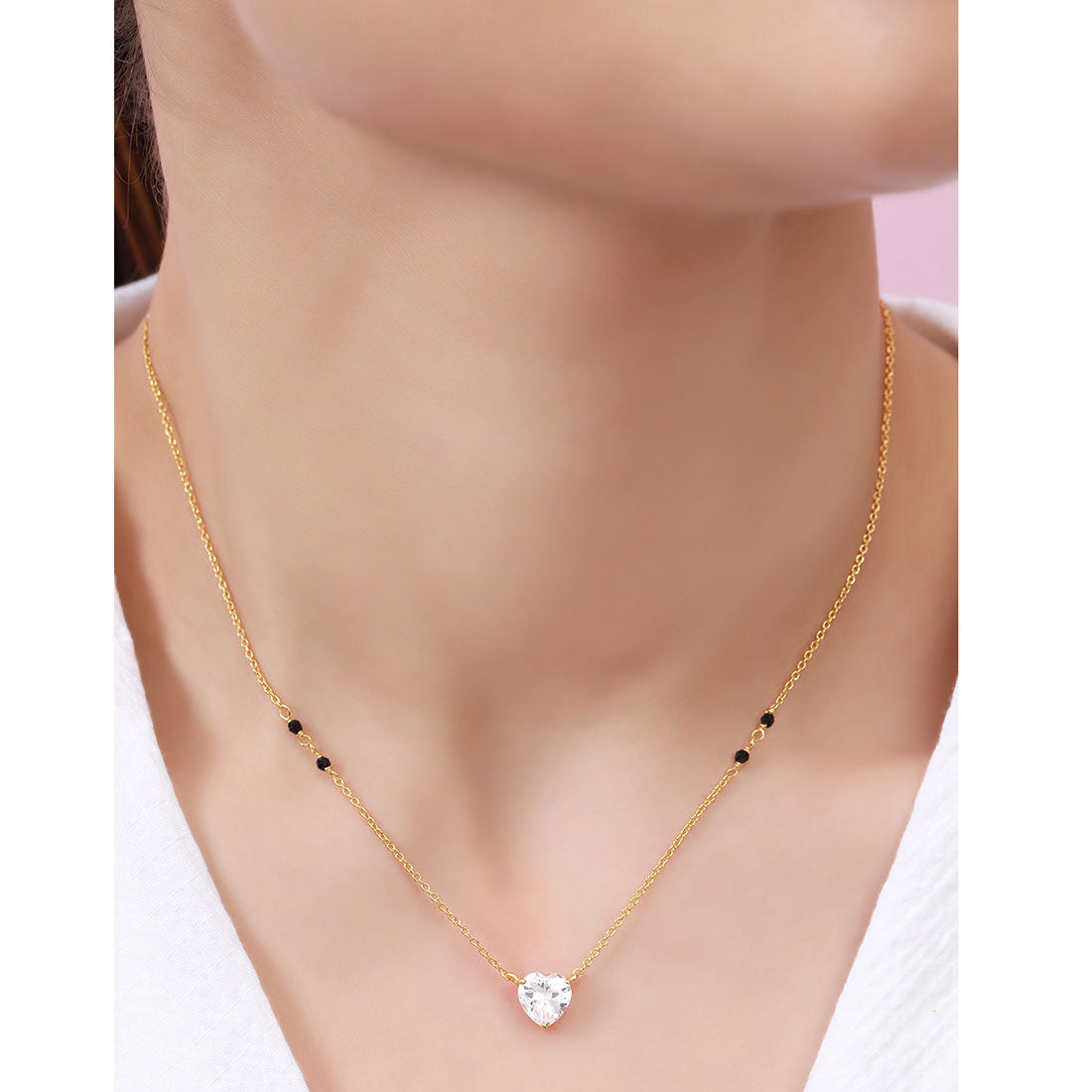 Golden Bond Gold Plated 925 Sterling Silver Mangalsutra