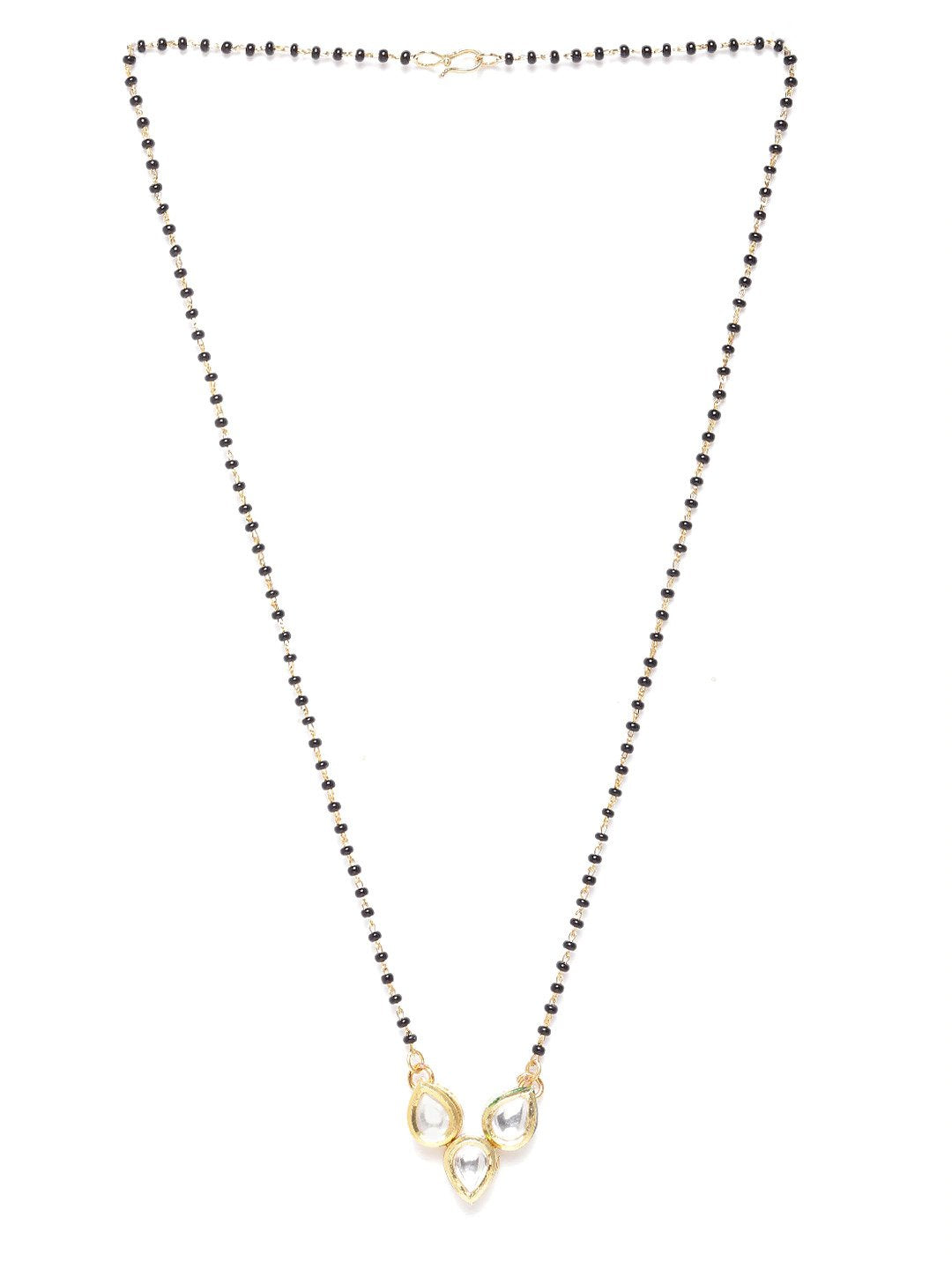 Gold-Plated Kundan Studded Mangalsutra