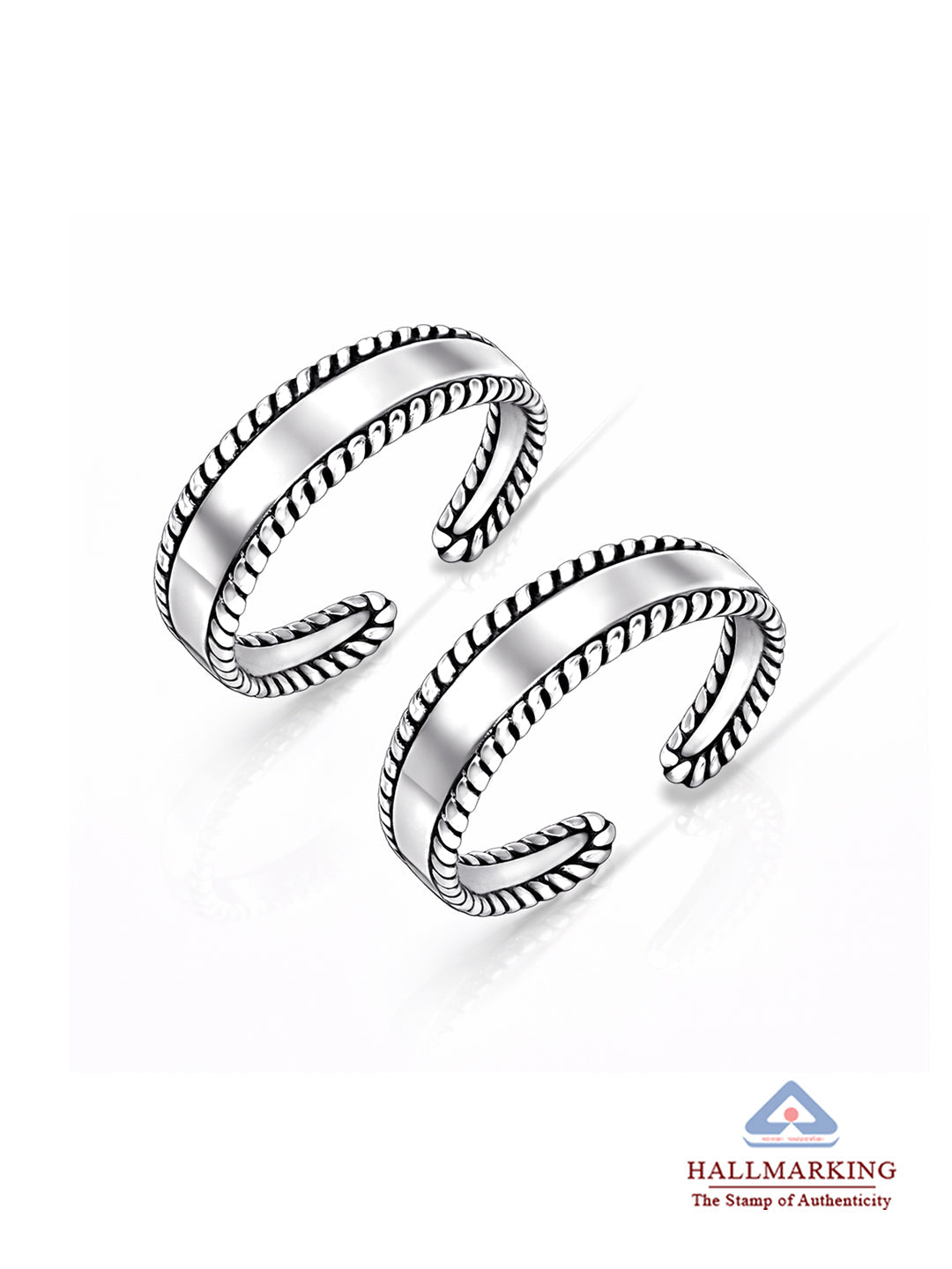 Antique Cutwork Band Toe Ring