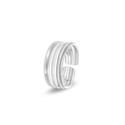 Multi Layered Band Toe Ring