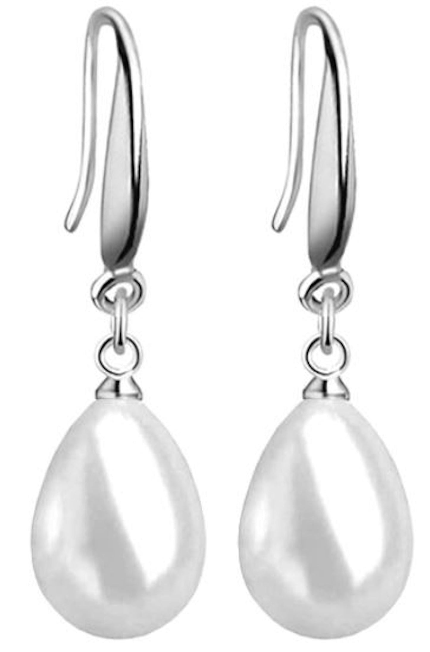 Pearl Pop Red Drop Earrings for Girls and Women| Valentine Gift