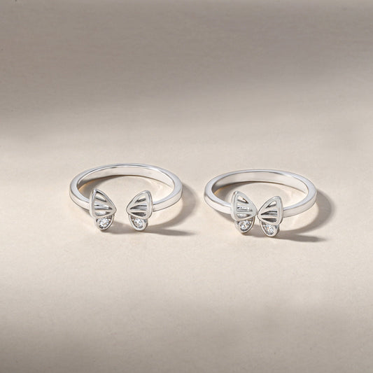 silver toe ring