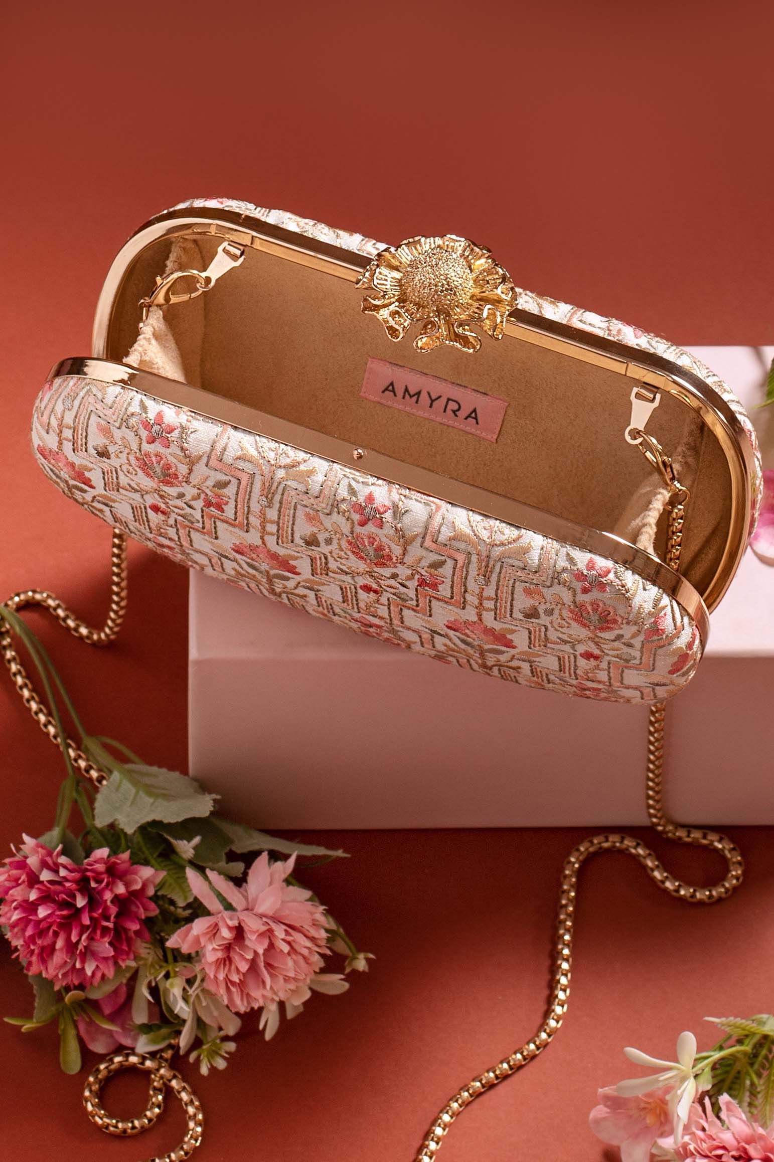 AMYRA - Mogra Capsule Clutch