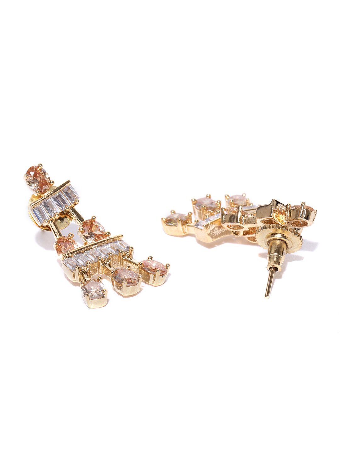 American Diamond Gold Plated Jewellery Set