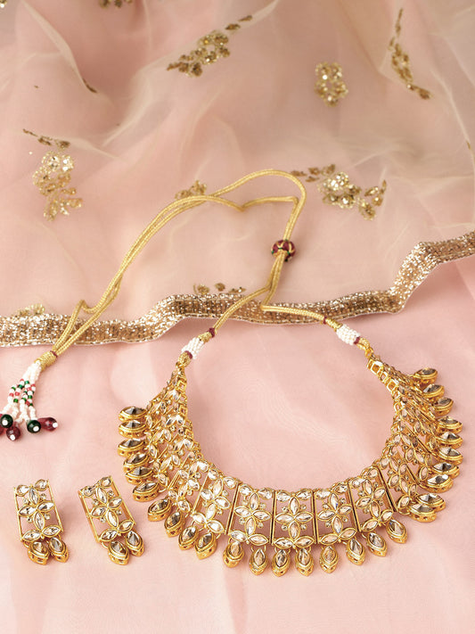 Kundan Gold Plated Jewellery Set