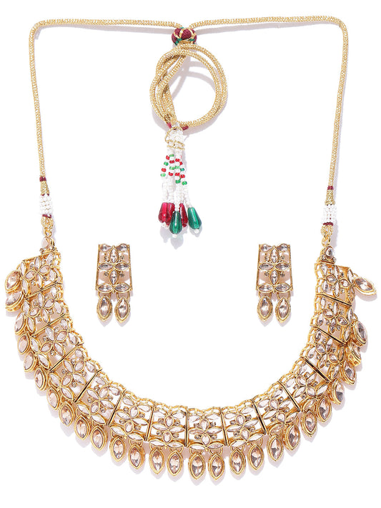 Kundan Gold Plated Jewellery Set