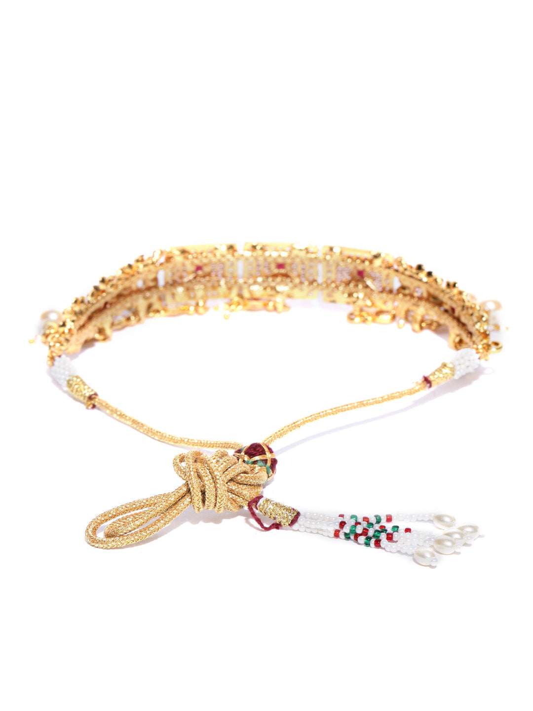 Ruby Pearls Kundan Gold Plated Choker