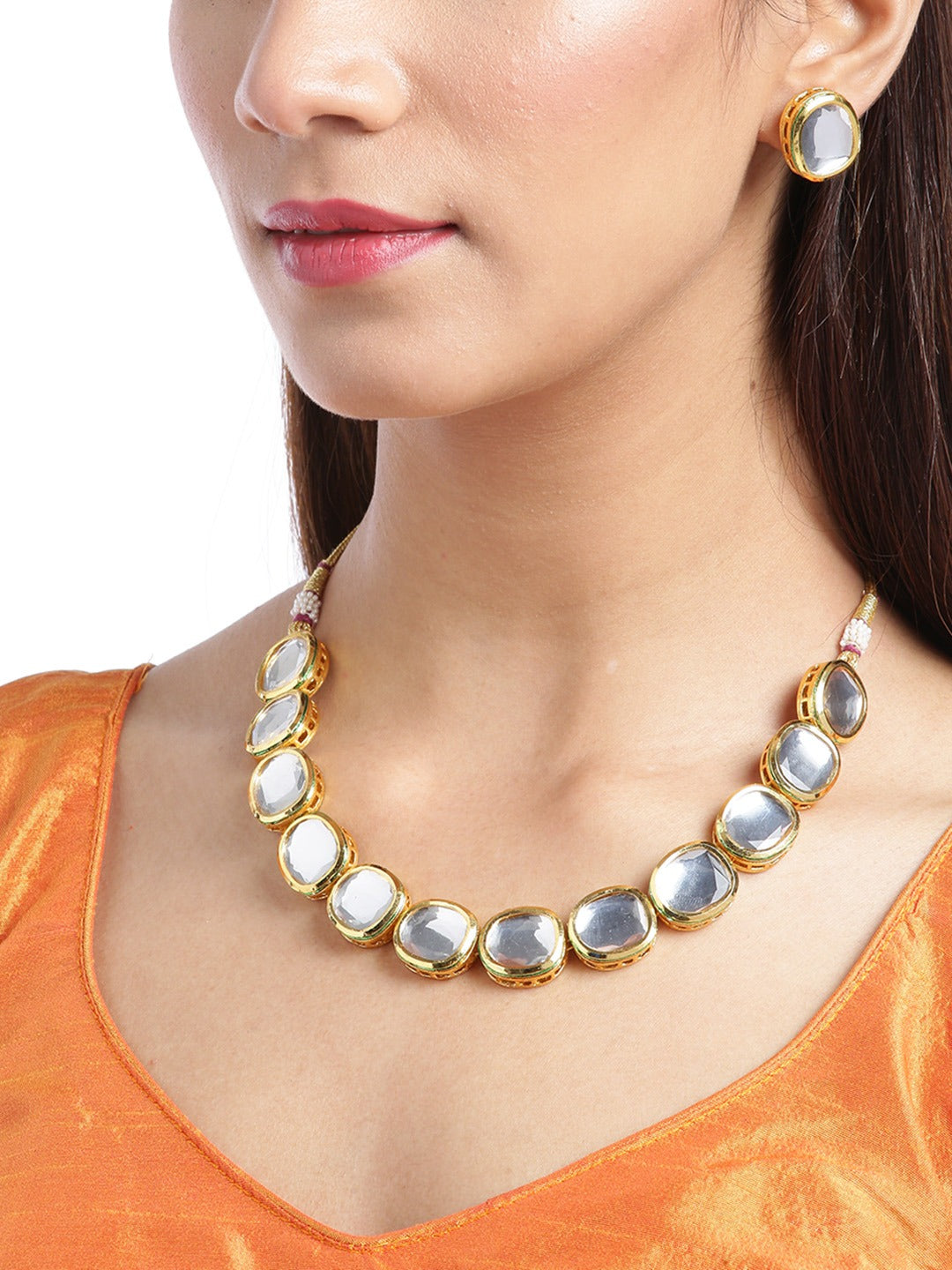 Kundan Gold Plated Jewellery Set