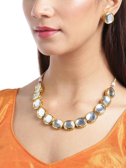 Kundan Gold Plated Jewellery Set