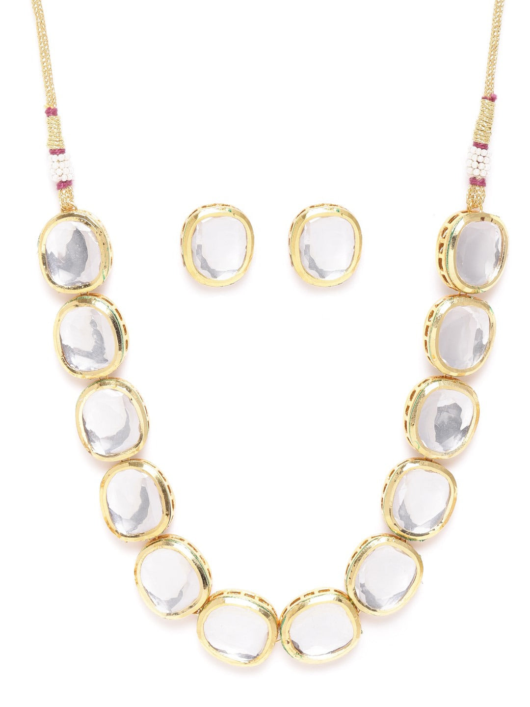 Kundan Gold Plated Jewellery Set
