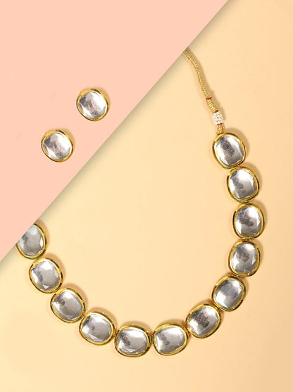Kundan Gold Plated Jewellery Set
