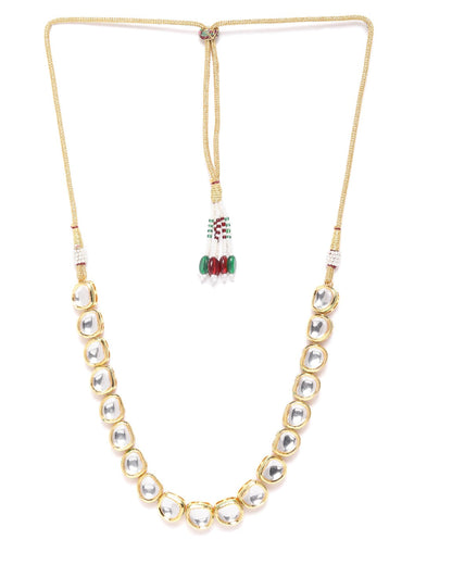 Aashna-Kundan Gold Plated Jewellery Set