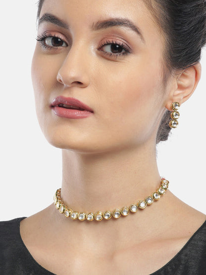 Kundan Gold Plated Jewellery Set