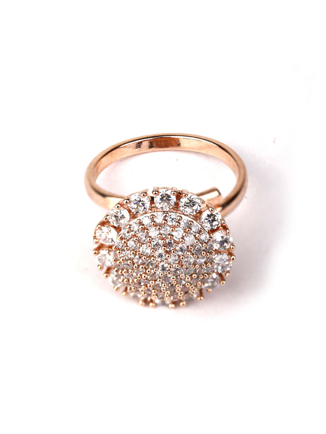 American Diamond Jewellery Sets with Ring