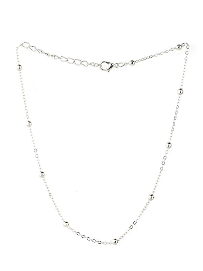 Combo of 2 Gold & Silver Plated Layered Necklace