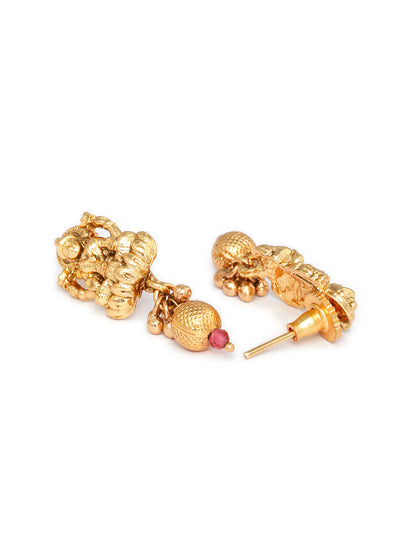 Priyaasi Traditional Gold Plated Laxmi Jewellery Set