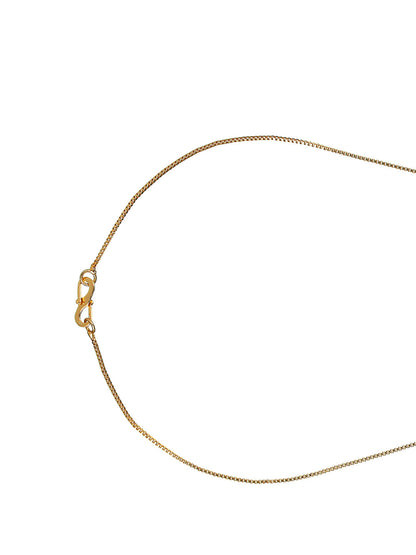 Priyaasi Dual Rings American Diamond Gold Plated Necklace