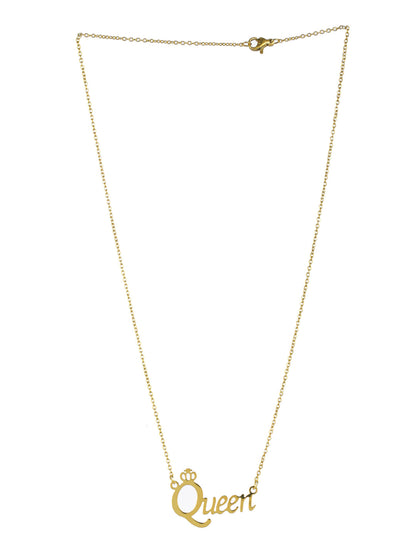 Priyaasi Elegant Queen Gold-Plated Necklace