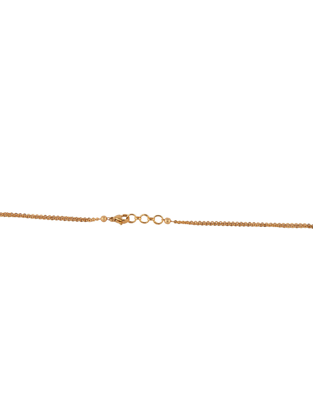 Priyaasi Triple Toned Seme Precious Stone Jewellery Set