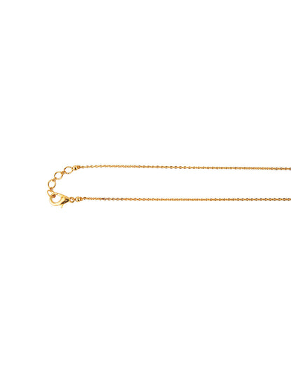 Prita by Priyaasi Gold Plated Stone Studded Evil Eye Necklace