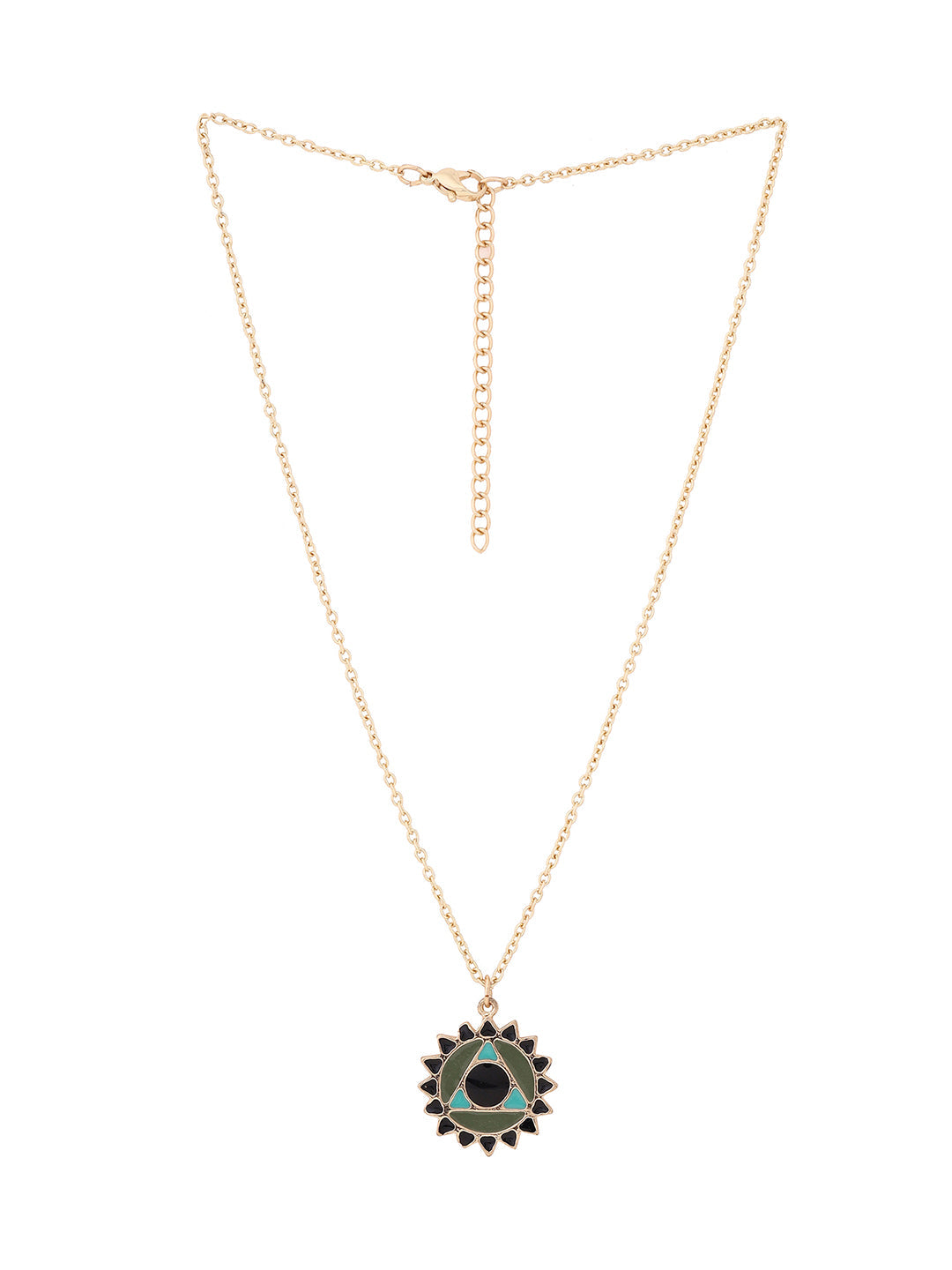 Priyaasi Fashionary Evil Eye Pendant Necklace